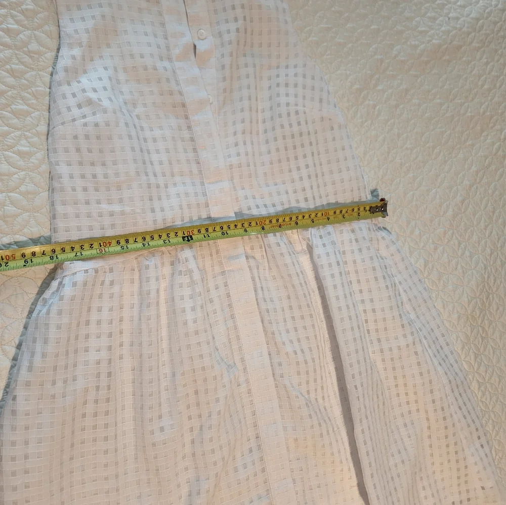 Tuckernuck White Textured Button-Down Top - Picture 9 of 12